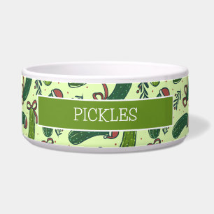 Écuelle Quirky Festive Pickles de Noël Motif