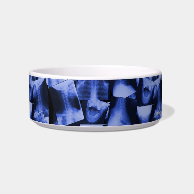 Écuelle Rayé X - Bleu électromagnétique (Droite)