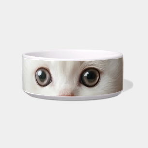 Écuelle Regard Emouvant : Céramique Minimaliste de Chatons