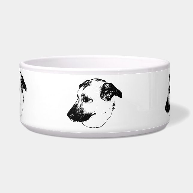 Écuelle Repas pour animaux, design audacieux (Devant)