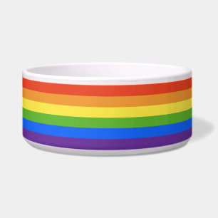 Écuelle RFSC Plain Rainbow-NO RFSC Ceramic Gros Pet Bowl