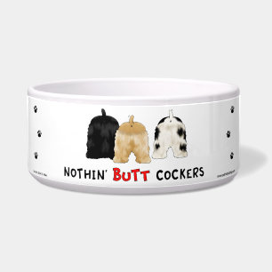Écuelle Rien n'aboutent des cockers