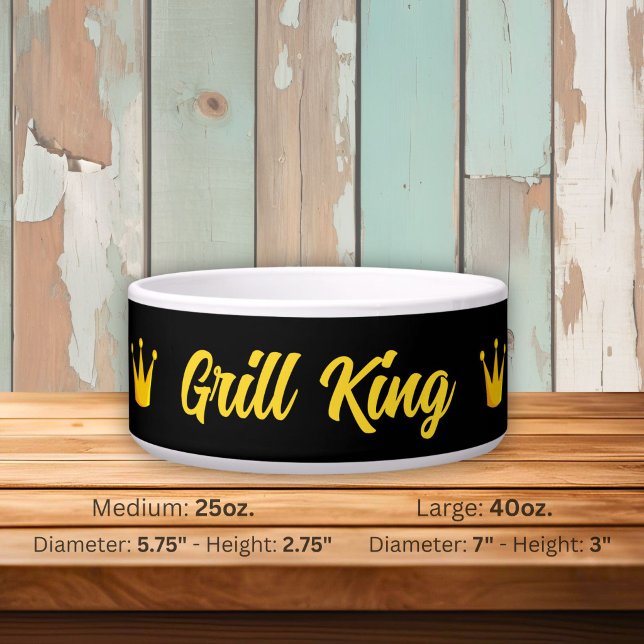 Écuelle Roi du Grill (Créateur téléchargé)