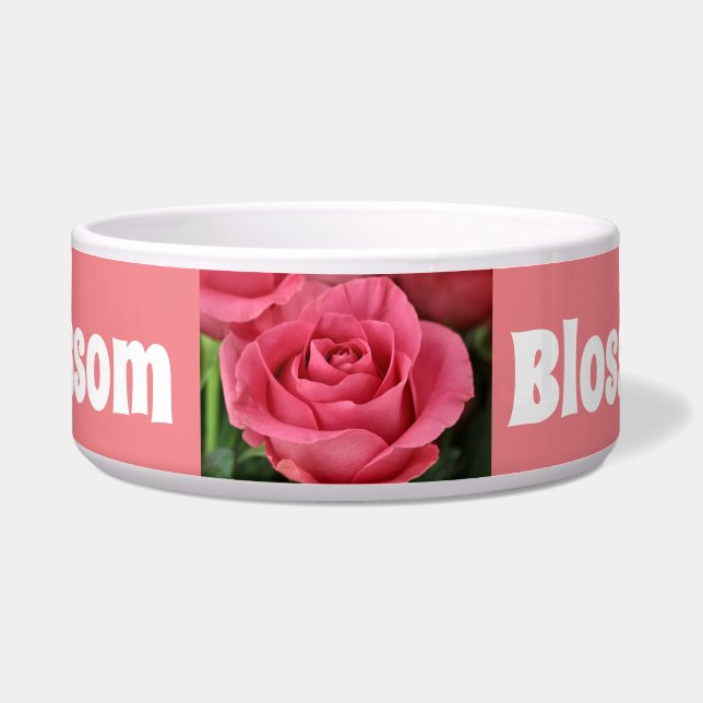 Écuelle Rose brillant (Devant)