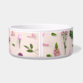 Écuelle Rose dispersé de fleurs (Dos)