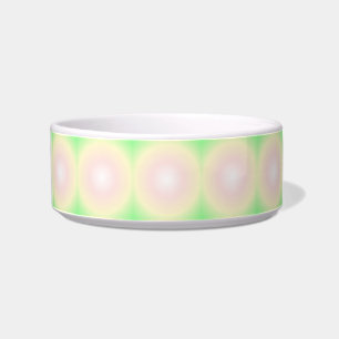 Écuelle Rose vert pâle Blanc 3D Optique Motif dégradé