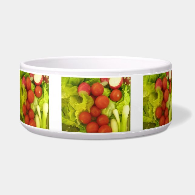 Écuelle Salade Légumes Boule de Chien (Devant)