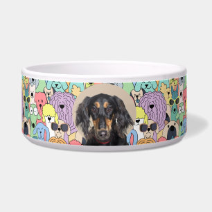 Écuelle Saluki Personnalisé Photo & Nom Chig Bowl