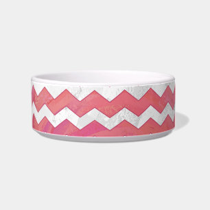 Écuelle Saumon Swirl Chevron Motif