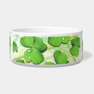 Écuelle Shamrock vert Clover St Patrick's Day Pet Bowl