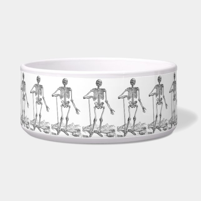 Écuelle Skeleton Pet Bowl (Devant)