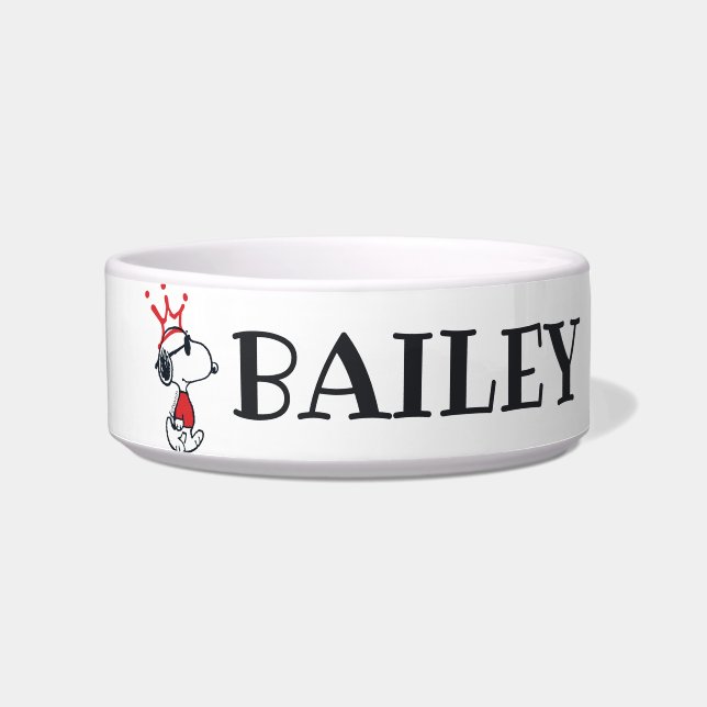 Écuelle Snoopy - Joe Cool Crown (Devant)