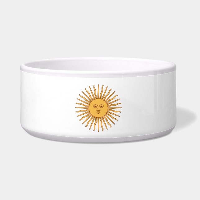 Écuelle Soleil argentin (Devant)