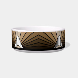 Écuelle Soleil Art déco bronzé