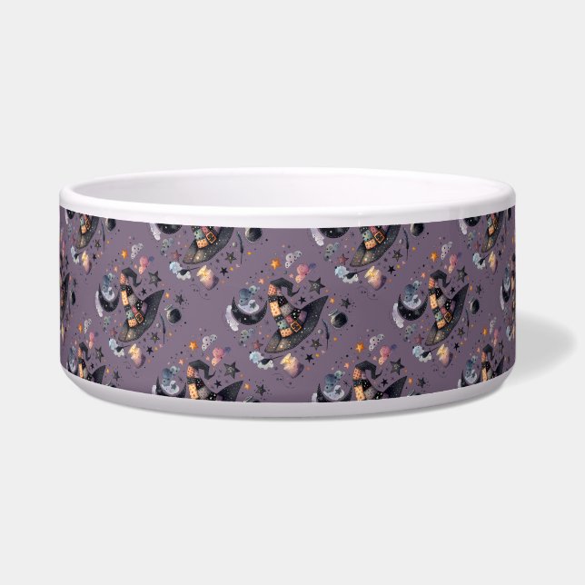 Écuelle Sorcière lunaire Casquette et magie céleste (Devant)