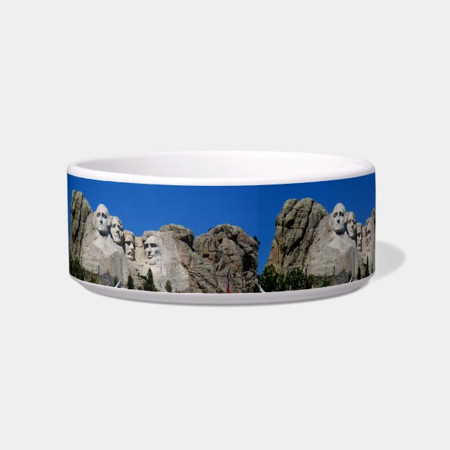 Écuelle Souvenir photo personnalisable Mount Rushmore (Gauche)