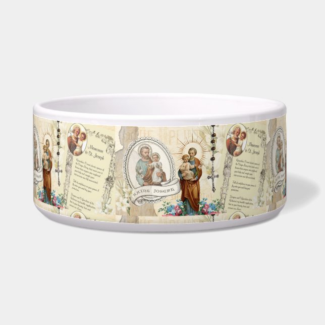 Écuelle St Joseph Religious Prayer Bowl (Droite)