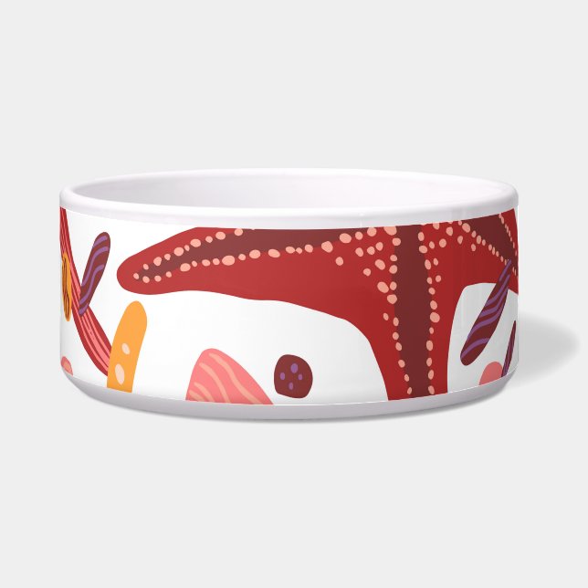 Écuelle Starfish Shells : Motif scandinave (Devant)