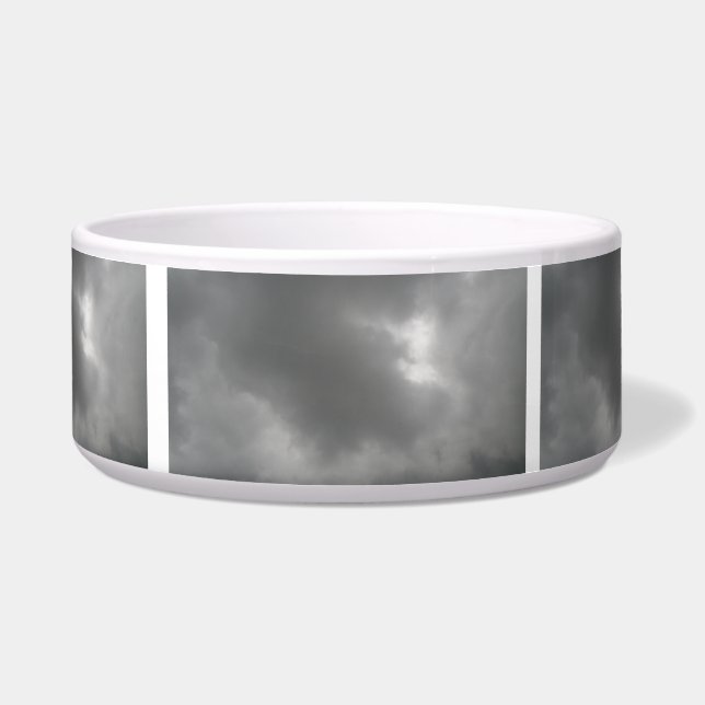 Écuelle Storm Nuages Chien Bowl (Devant)