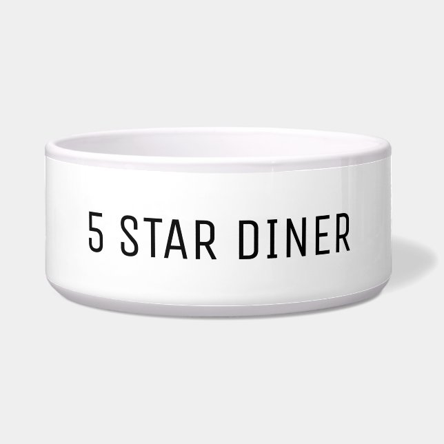 ÉCUELLE STYLE DE CONCEPTION DE BOWL ALIMENTAIRE POUR ANIMA (Devant)