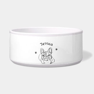 Écuelle Stylish Bulldog Minimaliste