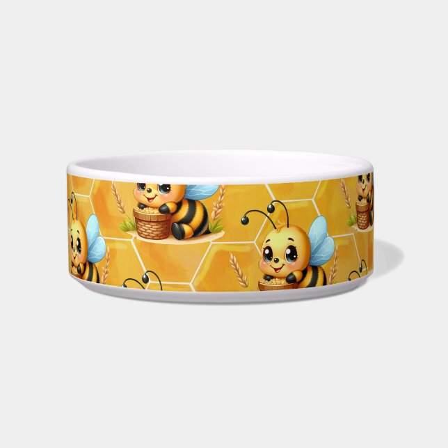 Écuelle Sucré comme une abeille de miel (Devant)