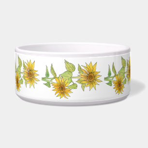 Écuelle Sunflower Pet Bowl