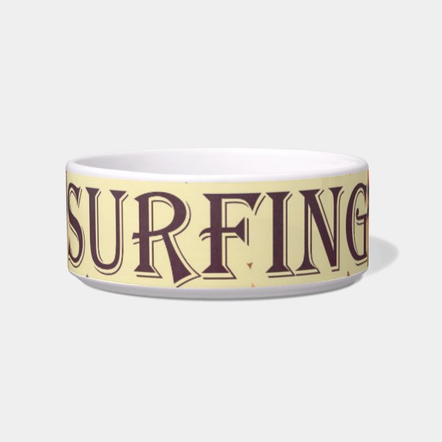 Écuelle Surfer Pet Bowl (Devant)