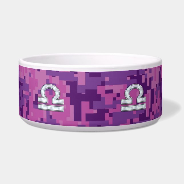Écuelle Symbole Zodiaque de la Libra moderne sur Camo numé (Devant)