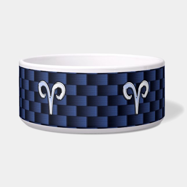 Écuelle SYMBOLE Zodiaque Silver Aries Style carbone de la  (Devant)