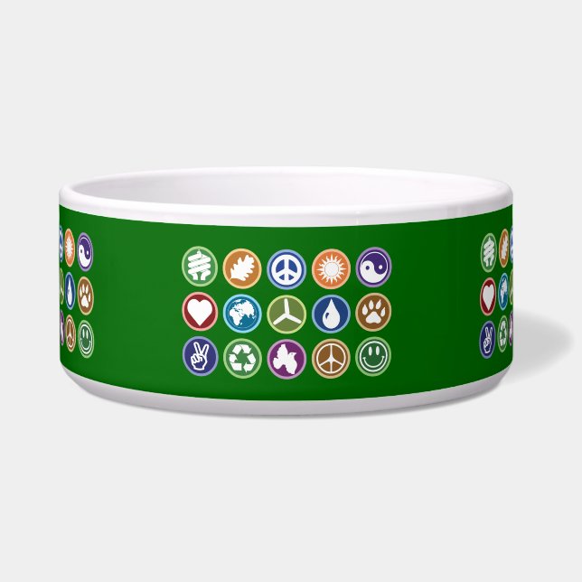 Écuelle Symboles écologiques (Devant)