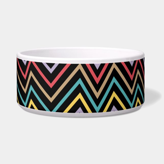 Écuelle Symphonie ZigZag vibrante Une explosion d'énergie  (Droite)