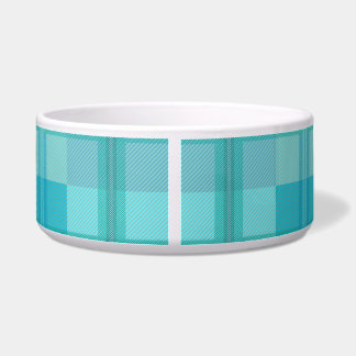 Écuelle Tartan Aqua Vert Menthe Douce Esthétique
