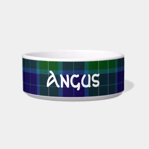 Écuelle Tartan Plaid Pet Bowl personnalisé