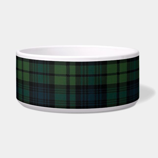 Écuelle Tartan Tartan Grosse poêle pour animaux (Devant)