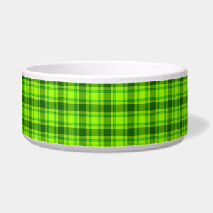 Écuelle Tartan vert À damiers Motif plaid-57578