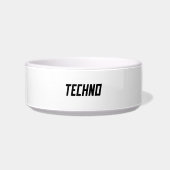 Écuelle TECHNO Music (Devant)