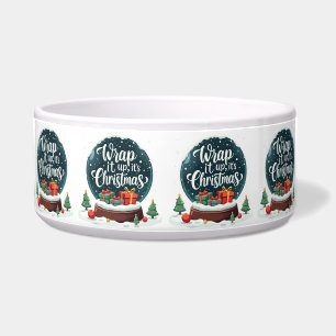 Écuelle Terminer C’est Noël Snow Globe Design