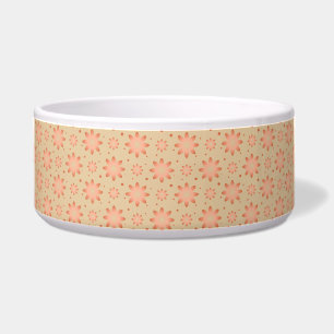 Écuelle Terracotta orange et sable beige délicat marguerit