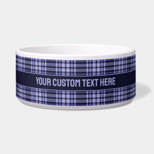 Écuelle Texte personnalisé / Motif Tartan