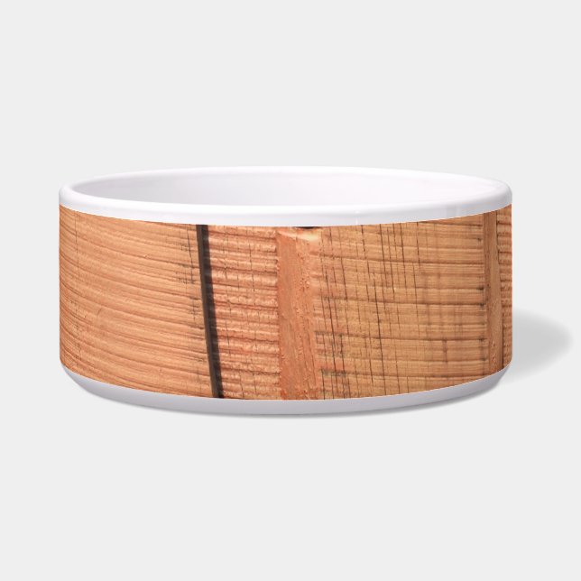 Écuelle Texture en bois (Devant)