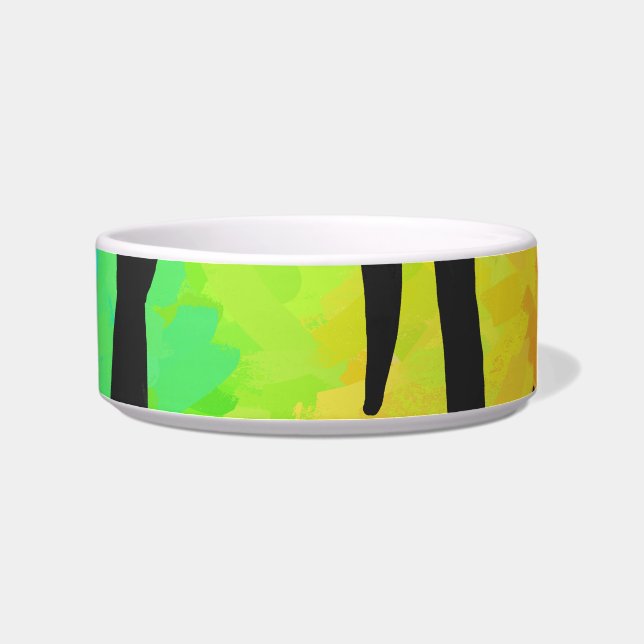 Écuelle Tiger noir et arc-en-ciel (Droite)