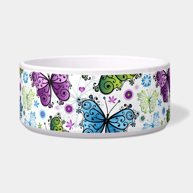 Écuelle Trippy Hippy Butterfly Retro (Devant)