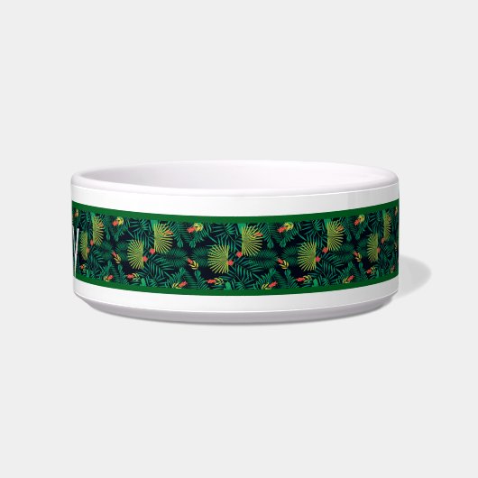 Écuelle Tropical personalized Pet Bowl (Droite)