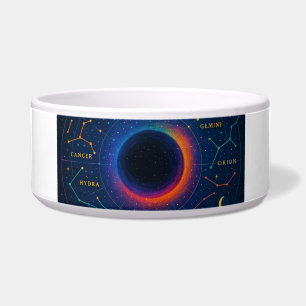 Écuelle Trou Noir Cosmique & Constellations Art - Céleste