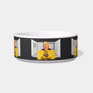 Écuelle Trump No Brainer Pet Bowl