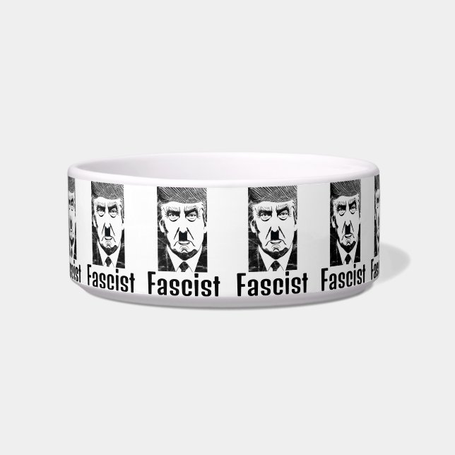 Écuelle Trump Pet Bowl fasciste (Devant)