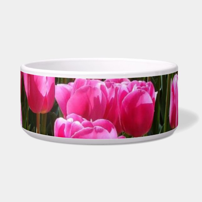 Écuelle Tulips Pet Bowl (Devant)