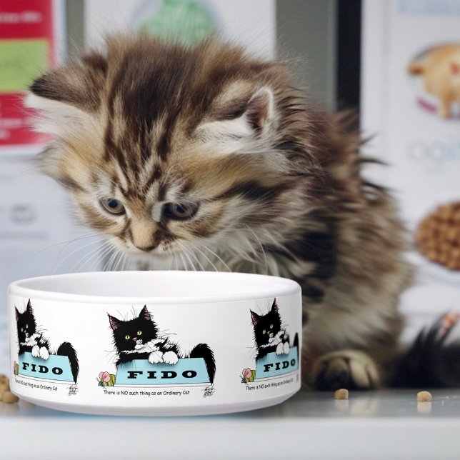 Écuelle Tuxedo Kitten Chien's Bowl (Créateur téléchargé)