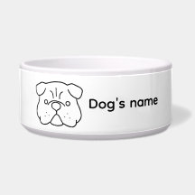 Un design de chien mignon simple et personnalisabl